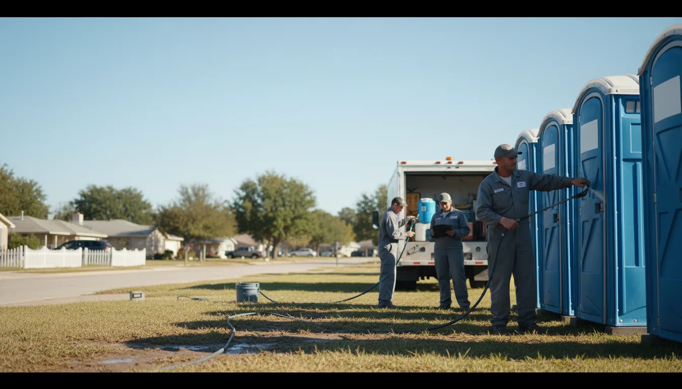 Long-Term Portable Toilet Rental in Wheaton, IL near me